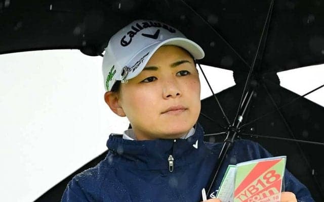 横峯さくら、ママデビュー戦は4オーバー　半年ぶり出場で「試合勘がまだないかな」