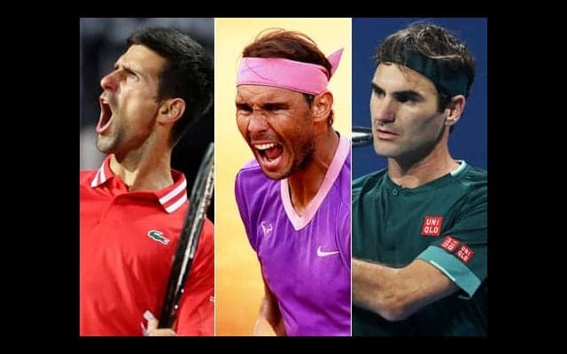 BIG3が全仏OP上半分に