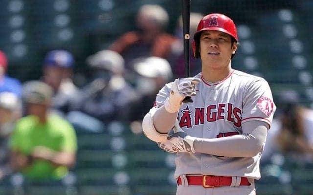 【MLB】大谷翔平、事故渋滞で先発登板延期も3試合連続出塁　第2打席フルカウントから四球を選ぶ