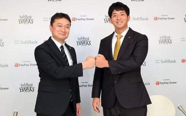 なぜ鷹は大関の支配下登録を決めたか？　三笠GMが語った昇格の“経緯”