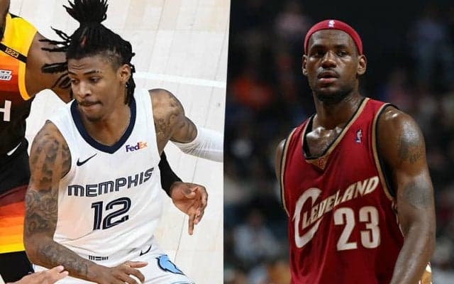 ジャ・モラントがレブロンに次ぐ記録樹立…POで45得点以上を挙げた史上2番目に若い選手に