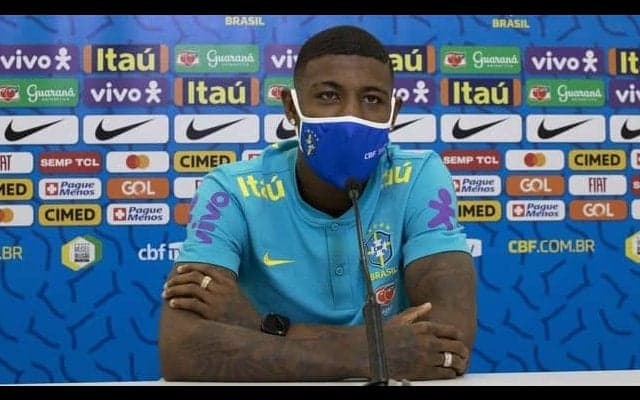 セレソンに合流したエメルソン「7月からはバルサの選手。3年間を全うしたい」