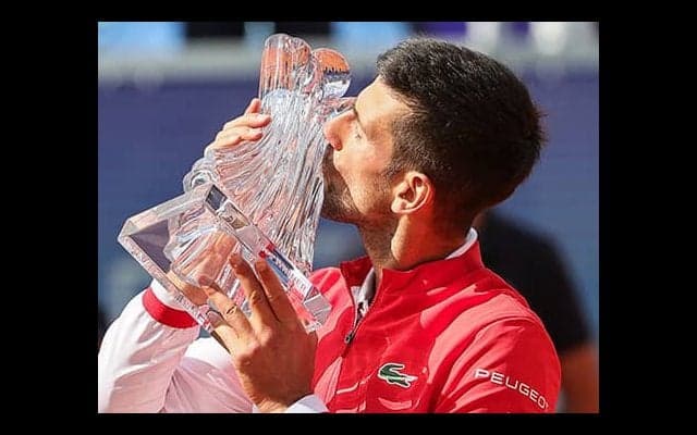 ジョコ 地元Vで83勝目を達成