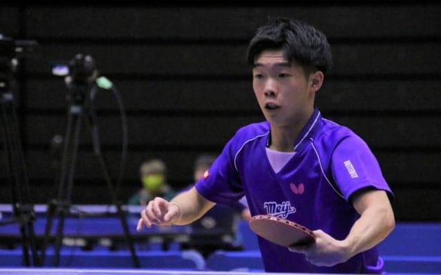 2020全日本複準優勝・宮川昌大、琉球アスティーダからTリーグ参戦　名門野田学園高出身