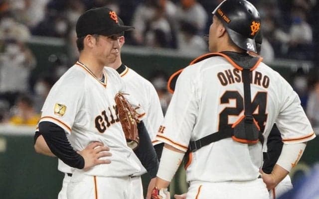 セ・トップ6勝の巨人・高橋がアクシデント降板か　下半身を気にする仕草…制球乱す