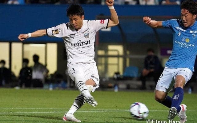 【横浜FCー川崎】「負けない川崎」の快進撃は続く「ミスを誘って」0対2で川崎圧勝　原悦生PHOTOギャラリー「サッカー遠近」　