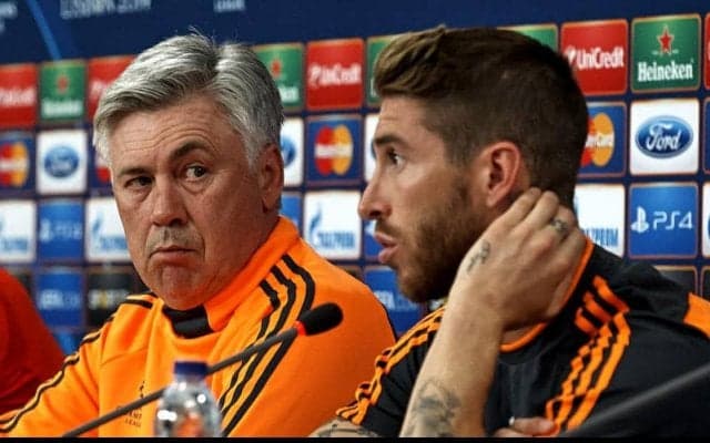 アンチェロッティ、去就不透明なS・ラモスらに言及「話し合っていく」