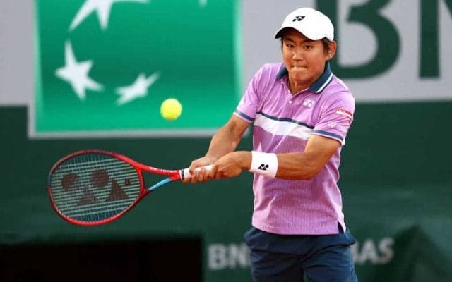 【速報】西岡良仁が第1セットを落とす。期待の19歳ムゼッティとの全仏OP2回戦