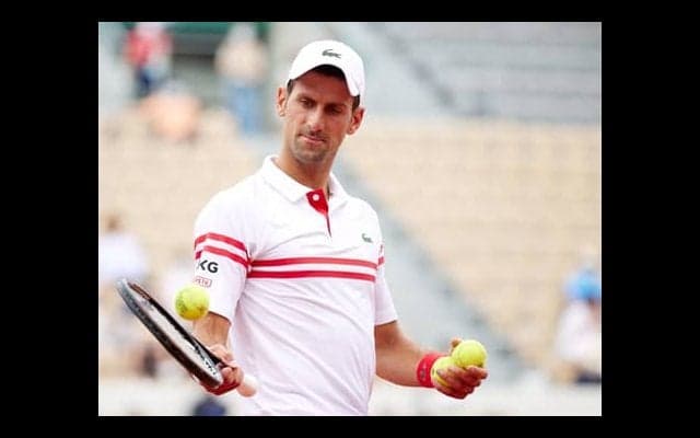 ジョコ 全仏のボールに言及