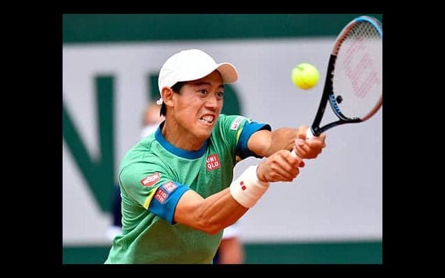  錦織 相手途中棄権で全仏16強 