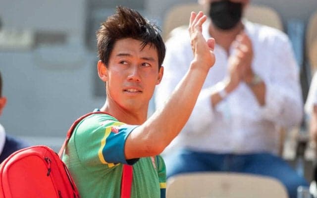 【速報】錦織圭 相手の途中棄権で全仏OPベスト16進出。次戦ズべレフと再戦の可能性も