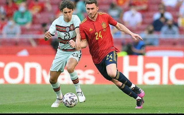 ユーロ優勝候補対決はドロー…ラポルテデビューのスペインはモラタらが決定機逸《国際親善試合》