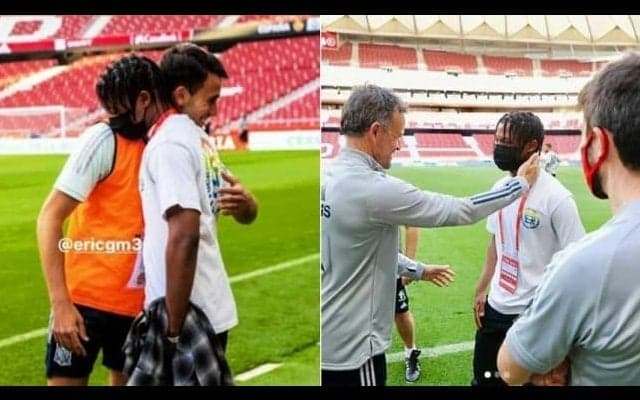 エリック・ガルシアとアンス・ファティ “兄弟”による感動の再会