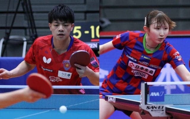 東京五輪卓球日本代表のリザーブ選手発表　男子は宇田幸矢、女子は早田ひな