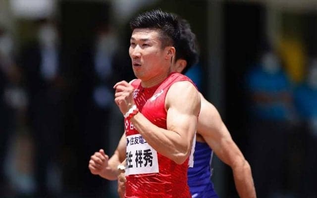 桐生祥秀、アキレス腱痛で決勝棄権　山縣亮太の10秒01に歓迎「みんな調子が良い」
