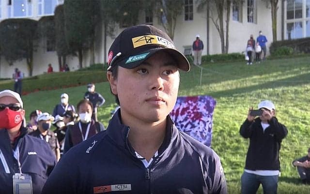 笹生優花、単独2位後退も「本当に凄く良い日」　最終日は「頑張りたい」