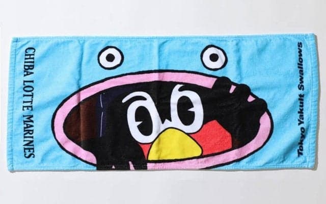 謎の魚×つば九郎　ロッテがヤクルトとのコラボグッズを販売「交流戦の思い出に」