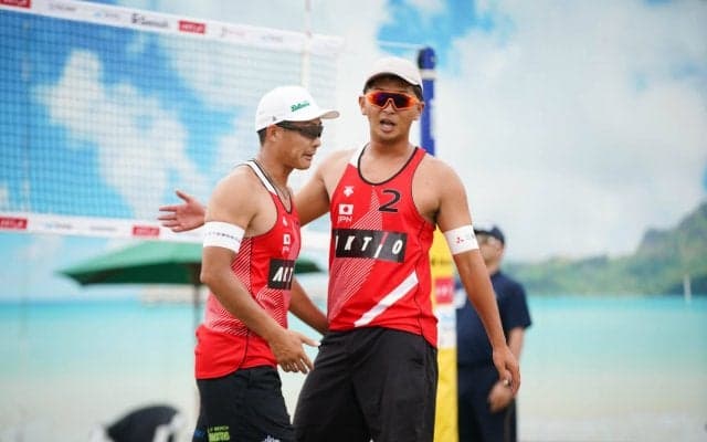 東京2020ビーチバレーボール日本代表チーム決定戦男子　石島/白鳥ペアが開催国枠代表に内定