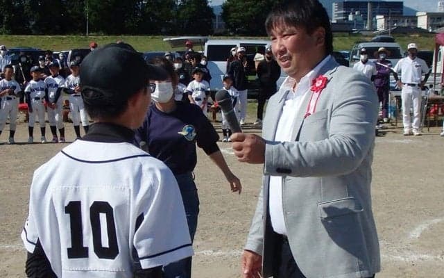 大谷、柳田、坂本…　元ロッテ里崎氏が子どもたちに伝えた「うまくなる選手」の条件