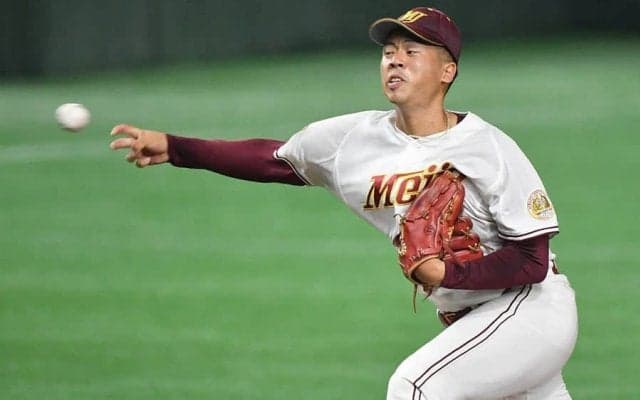 【大学野球】リリーフエースが完封　名城大150kmサイド右腕の巧みな投球術に監督脱帽