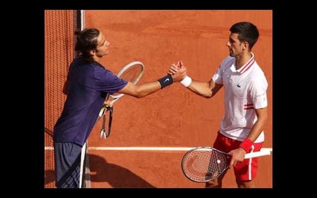  ジョコにリードも途中棄権 