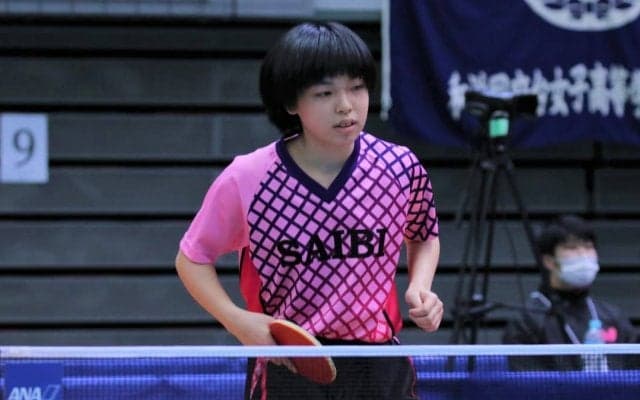 女子・済美高、団体・単複全枠を獲得＜卓球・インターハイ愛媛県予選＞