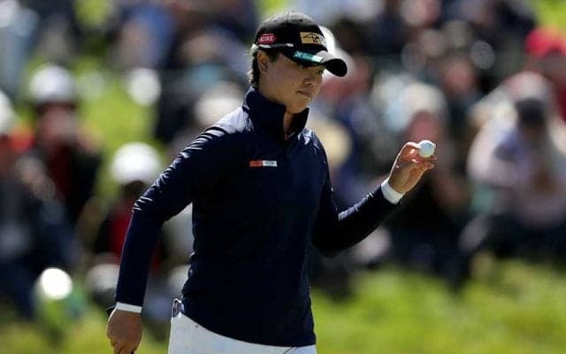 笹生優花がビックリ顔　全米V直後の“権利知った瞬間”に海外反響「大ファンになった」