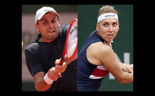  カラツェフ組、混合複4強へ 