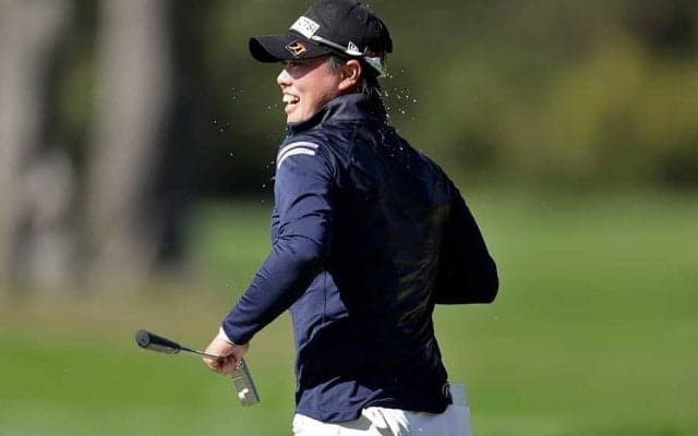 笹生優花、全米V前に見せた丁寧なファン対応　少女へのプレゼントに米称賛「超素敵だ」