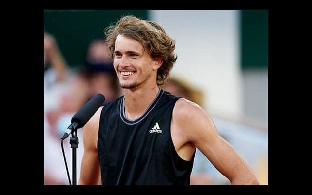 ズべレフ4強「素直にうれしい」