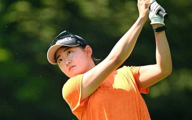 最強双子アマの妹　18歳岩井千怜が5バーディー「お姉ちゃんと一緒に上位争いを」