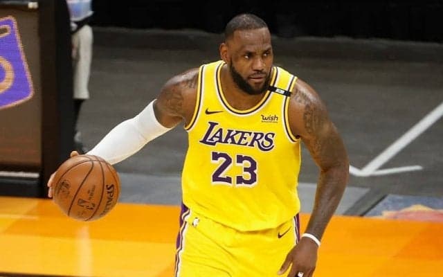 レイカーズのレブロン・ジェームズが来季から背番号を23から6に変更へ