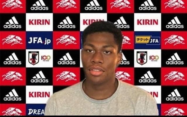 東京五輪に向けて意気込みを語るGK鈴木彩艶「やれることはやった」