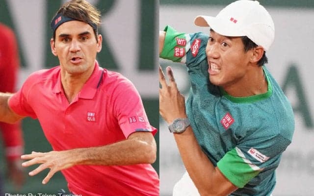 錦織圭、フェデラーと芝コートで練習を報告[ノベンティ・オープン]