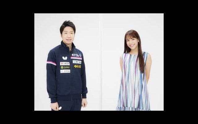 鷲見玲奈が水谷隼に聞く東京五輪。丹羽孝希との異色ダブルスは「まったく違う競技を見ている感覚になる」