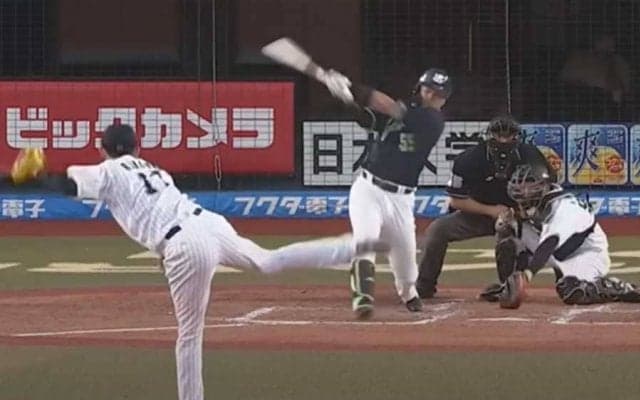 佐々木朗希のフォークが「声出るレベルですげえ」　村上三振斬りの1球に絶賛の声