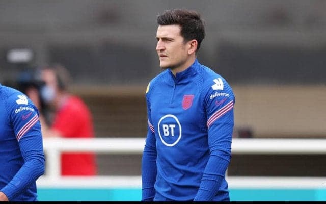 足首負傷のマグワイアがユーロ開幕前に練習復帰も…開幕戦出場厳しいか