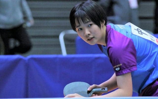全日本出場の中道が女子単で優勝　団体では鎮西学院がV＜卓球・インターハイ長崎県予選＞