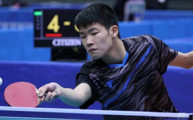 帝塚山・齋木侑京が2種目予選通過　進学校勢も強さ見せる＜卓球・インターハイ奈良県予選＞
