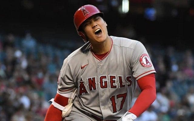 【MLB】大谷翔平、自打球に「あぁぁ！」→即タイムリー　185キロ弾丸打が「理解できない」