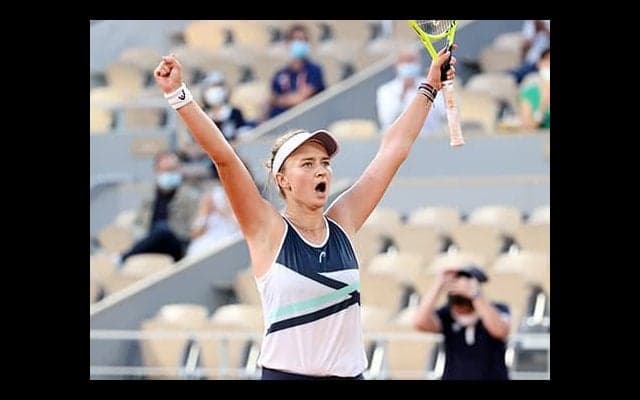  クレチコバ 四大大会初優勝 