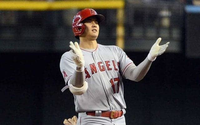 【MLB】大谷翔平、代打で痛烈175キロ右前打　敵地も喝采、エ軍5点差逆転勝ちで初5連勝