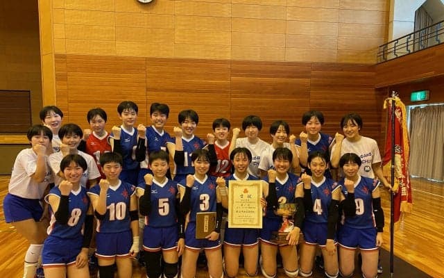 米沢中央が優勝【インターハイ山形県予選女子】
