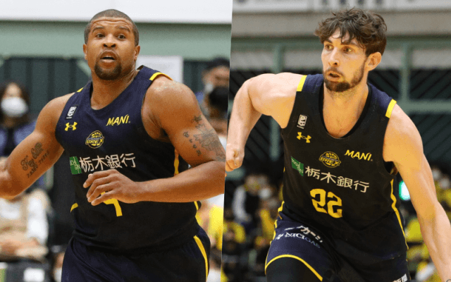 宇都宮がジェフ・ギブス、ライアン・ロシターの退団を発表