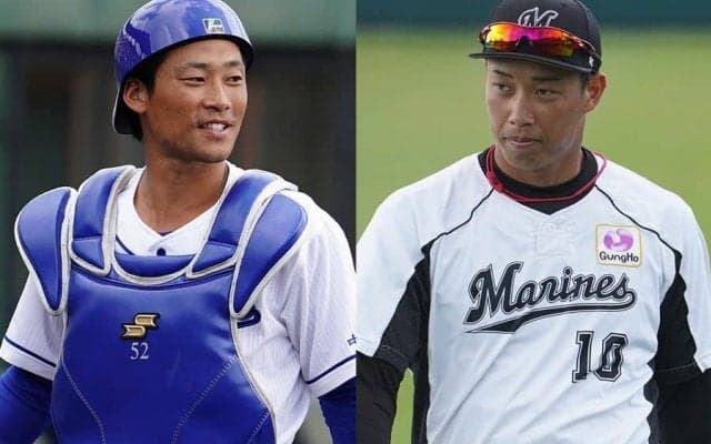 ロッテ加藤翔平「歓声忘れない」　中日加藤匠馬「チャンスものに」交換トレード発表