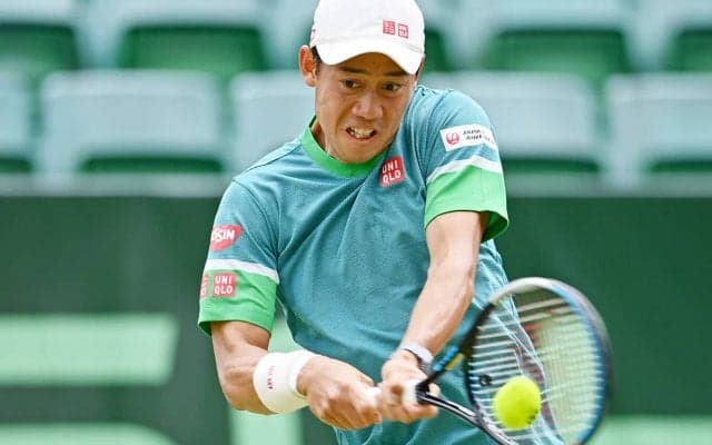 ＜一問一答＞錦織圭、芝の初戦をフルセット勝利「１試合目にしては、まぁまぁの得点はあげられるのかな」[ノベンティ・オープン]