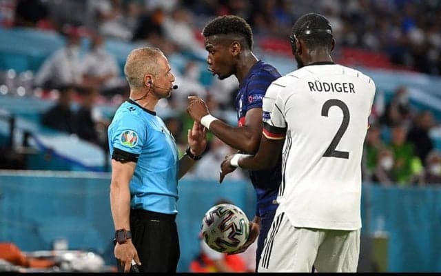 ポグバがリュディガーの噛みつき疑惑について語る「大したことじゃない」