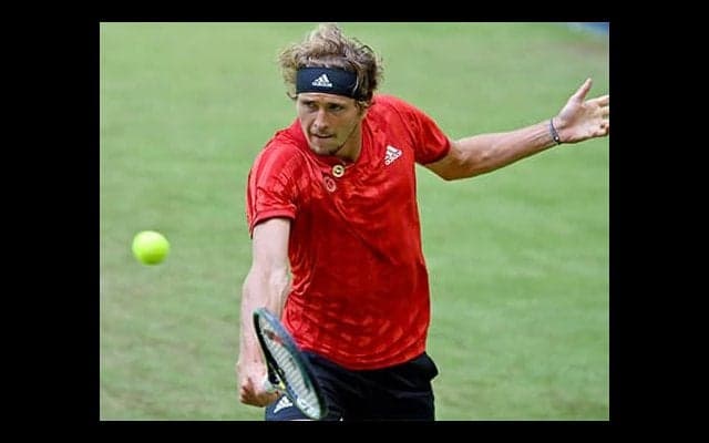 ズベレフ 今季芝初戦は白星