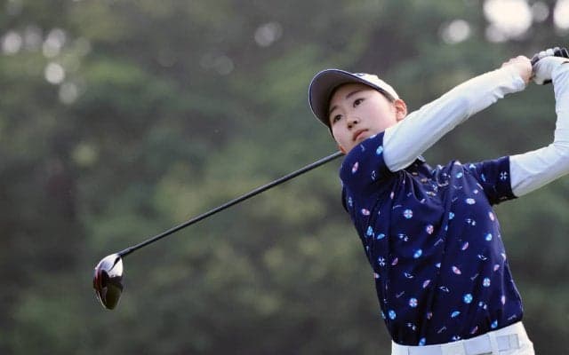 日本女子アマ初日は悪天候で順延　左奈々が暫定トップ