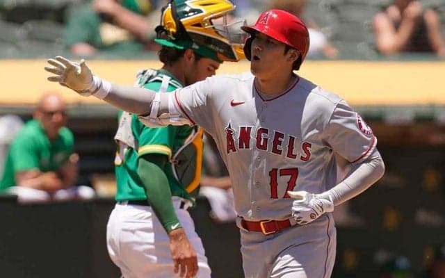 【MLB】大谷翔平が「信じられない一撃」　2戦連発19号の打球音に米警告「見る前に音量下げて」
